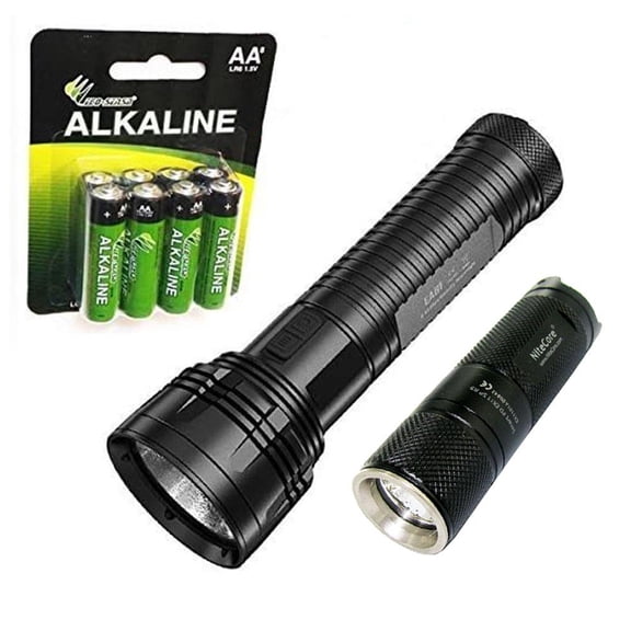 Combo: Nitecore EA81 Flashlight -2150Lm  and  UT32 Dual Emitter Headlamp -1100 Lumens