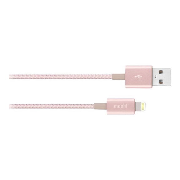 moshi - Lightning cable - Lightning male to USB male - 4 ft - golden rose