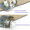 thumbnail image 4 of Polea de puerta corredera de gabinete de 2 piezas, kit de rodillo de puerta corredera, accesorios de puerta corredera, polea de hardware, accesorios de puerta corredera de repuesto, 4 of 5