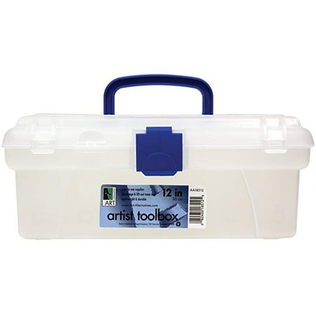 Artist Tool Box - Art Alternatives Artist Toolbox Clear 12in