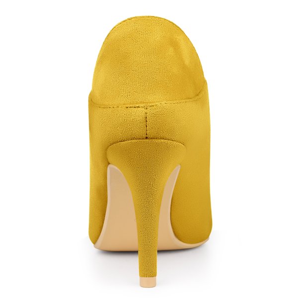 Botines Alma En Pena Rhinestone Encaje-up Mujer Amarillo En