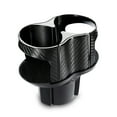 thumbnail image 2 of Titular de la copa de cocheSoporte de copa de coches de 2 en 1 Expansor Adaptador Adaptador Auto Interior Organizador Expandible Accesorios de almacenamiento, Negro y Plata Eigraketly  VI001568-01B, 2 of 6