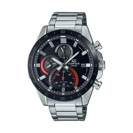 Casio Men's Edifice Quartz Chronograph 100m Stainless Steel Watch EFR571DB-1A1