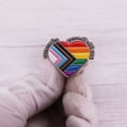 thumbnail image 2 of XINYTEC Gay Badge You Can Be Yourself with Me Enamel Pin Safe Space Trans Flag Ally Pins, 2 of 6
