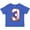 Royal Blue, variant on Inktastic Baseball Third Birthday Three Years Old Boys or Girls Toddler T-Shirt