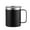 black, variant on Thermos cup Outdoor portable 304 stainless steel coffee mug mug with handle