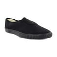 thumbnail image 5 of Dek Adults  Gusset Black Canvas Sneakers, 5 of 5