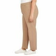 thumbnail image 4 of Alfred Dunner Womens Plus-Size Classic Allure Fit Proportioned Pant With Elastic Comfort Waistband, 4 of 5