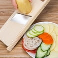 thumbnail image 5 of UNTERING Salad Machine Traditional Wooden Cabbage Slicer Finely for Kitchen Household Easy Use, 5 of 7