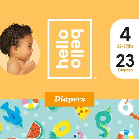 Hello Bello Diapers - Lil Floaters - Size 4 (23ct)