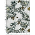 thumbnail image 2 of Stylish Fabric Cotton Quilting Fabric for DIY Projects, 44 in, 100% Cotton, Holiday, Sewing & Craft Fabric, 1 Yard, By the Yard, Multicolor, 2 of 2