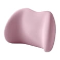thumbnail image 2 of Almohada de apoyo Lumbar para asiento, espuma viscoelástica, portátil, cómoda silla de oficina, cojín trasero inferior para sofá reclinable para el Rosa, 2 of 10
