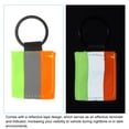 thumbnail image 5 of Uxcell Reflective Keychain Tags, Reflective Zipper Pulls Nylon Keychain High Visibility Reflectors Tags Green/Orange, 5 of 7