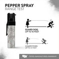 thumbnail image 7 of Pepper Spray with Clip Police Edition, 16-ft Range, Marble Design Pepper Spray for Protection, Self Defense by Guard Dog Security, 1 pack, 7 of 7