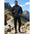 thumbnail image 4 of Weilanxin Men's Lightweight Jacket Hood Packable Raincoats Waterproof Rain Windbreaker for Outdoor Hiking Cycling Running, 4 of 12