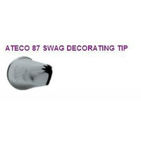 

CakeSupplyShop Swag Flute Border Cake Decorating Tip #87. 2pack