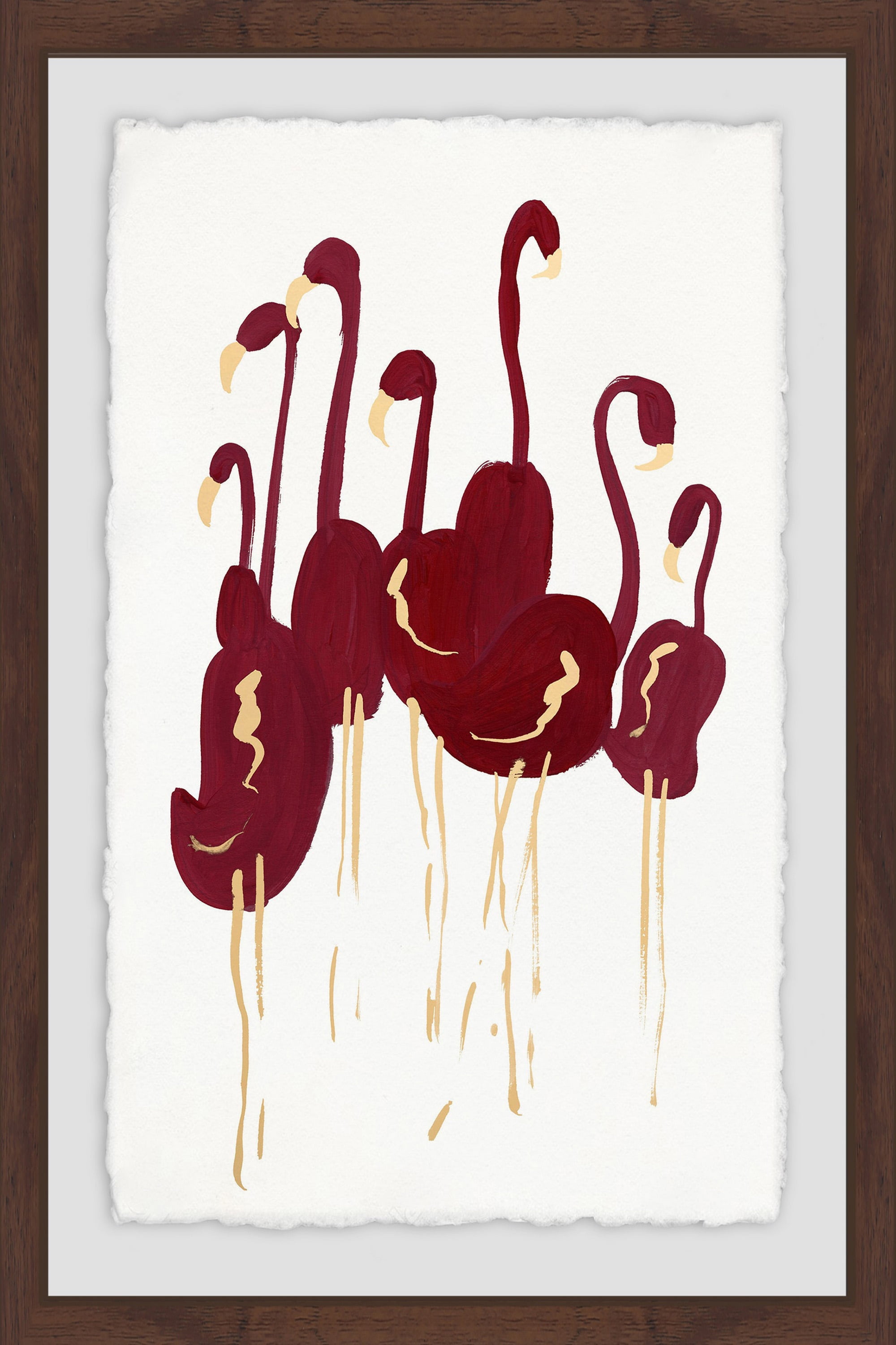 Bird Brood Framed Painting Print