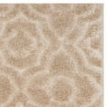 thumbnail image 6 of SAFAVIEH Memphis Talia Geometric Floral Shag Area Rug, Cream, 4' x 6', 6 of 11
