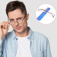 thumbnail image 3 of Glasses Colors Pen Case Tube Unisex Eyeglasses Folding Color Random, 3 of 9