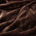 thumbnail image 6 of Sweet Home Collection Wearable Blanket Oversized Soft Microplush Hood, Sleeves, Pouch Pocket Brown, 6 of 8