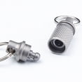 thumbnail image 3 of Titanium Alloy Keychain Detachable Car Key Holder 360° Swivel Quick Release Tool, 3 of 8