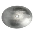 thumbnail image 4 of Silver and Black Streaked Oval Glass Vessel Sink, 4 of 10