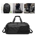 thumbnail image 5 of Men Gym Bag Large Capacity Training Fitness Workout Sports Bag Backpack Dry Wet Yoga Bags Business Travel Bag With Shoes Pouch, 5 of 5