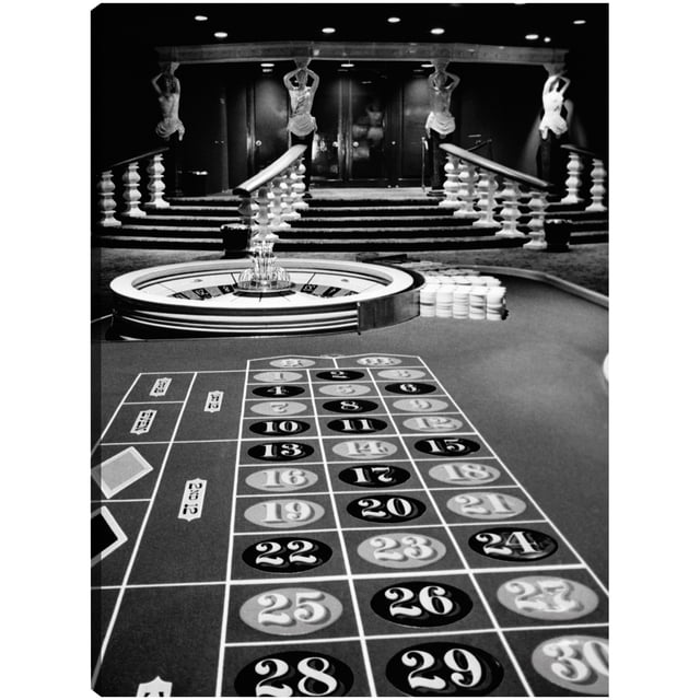 Cuadro Decorativo - Mesa de ruleta vintage