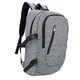 thumbnail image 2 of Mochila ligera gris con contraseña para estudiantes y aventuras al aire libre Mochila de viaje segura, 2 of 8