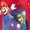 Red Mario, variant on Zak Designs 16oz Mario Jubilation Water Bottle
