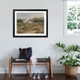 thumbnail image 3 of Art.com Grazing Sheep I Art Print by Ethan Harper, Black Frame Wall Art, 40" x 32", 3 of 5