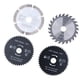 thumbnail image 4 of Cuchillas de corte circulares, 4 piezas/juego de mini hojas de sierra circulares, hardware multifuncional, 4 of 8