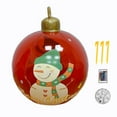 thumbnail image 4 of CNKOO Christmas Decorations Outfoor Indoor Clearance! Christmas Inflatable Glowing Decoration Ball for Holiday Yard Porch Pool Tree Decoration Indoor Outdoor, 4 of 6