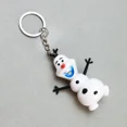 thumbnail image 1 of Disney Frozen Olaf Keychain LED Light Sound Model Toys ABS Snowman Figure Pendant Birthday Gift, 1 of 1