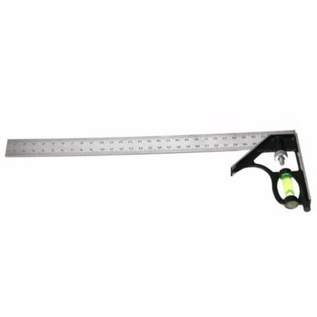 

90° 300mm Combination Angle Square Metric Adjustable Ruler Level Gauge Tool
