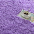 thumbnail image 4 of Homore Modern Area Velvet Rugs for Bedroom, 5.3' x 7.5' , Purple, 4 of 10