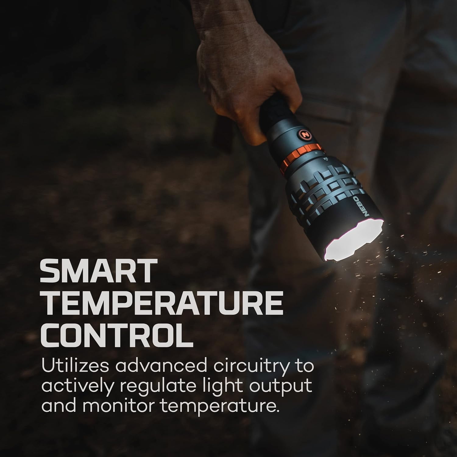 NEBO Davinci 18000 Powerful, Rechargeable and Waterproof Handheld Flashlight