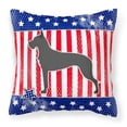 thumbnail image 2 of Carolines Treasures BB3375PW1818 USA Patriotic Great Dane Fabric Decorative Pillow, 2 of 2