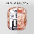 thumbnail image 2 of Compatible with Airpods Case, Ultra Thin Marble Airpod Case Full Protection Case Marble Pattern Airpods Case Portable Case for AirPods 2 Case Earpods Earbud Charging Case, 2 of 7