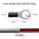 thumbnail image 5 of Cable de Alimentación Específico para Mini, Cable de Extensión de Cableado DIY de 14 AWG con Portafusibles para Automóviles, Enchufe ATC/ATO CC B, 5 of 7