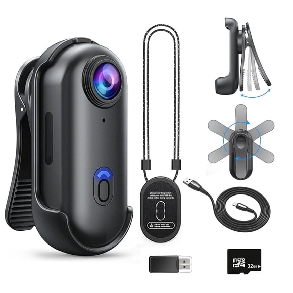 Cámara Corporal Mini JETO H88 1080P 32GB WiFi