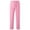 Pink, variant on Wsysadlol Kids Wide Leg Sweatpants With Cuff Drawstring Elastic Waist Casual Long Trousers Outdoor Play Bottoms For Boys And Girls Beige