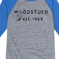 thumbnail image 3 of Peanuts - Woodstock 1969 - Youth Raglan Tee, 3 of 5