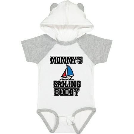 

Inktastic Mommy Sailing Buddy Sailboat Gift Baby Boy or Baby Girl Bodysuit