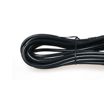 Clispeed Guitar Patch Cable Guitar Cable Plastic Black for Other Instruments 1Pcs