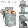thumbnail image 5 of Travel Cooler Bag - Boho Bohemia Pioneer Flower Geometric Line Art Camping Beer Cooler Backpack with Bottle Opener- Waterproof Insulated Picnic Backpacks - Cooler Bag for Beach, 5 of 6