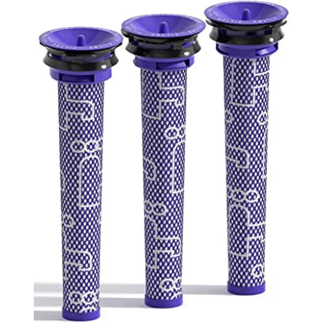 Jinsinto Spare for Dyson V6 V7 V8 Filters, Replacement for HEPA Vacuum Cleaner, 3 Pre
