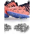 thumbnail image 6 of verlacod 100Pcs Track Spikes Steel Wear Resistant Shoe Spikes Replacement Non-slip Lightweight with Spike Wrench for Running Hiking High Jumping Cross Country-Silver, 6 of 11