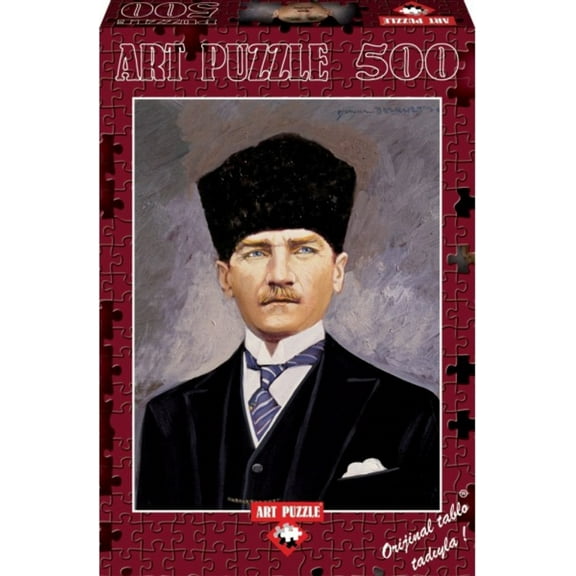 Ghazi Mustafa Kemal, President Of Turkish Republic (1923) 500 Piece Puzzle