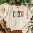 thumbnail image 3 of Retro Cozy Season Colorful | Sweatshirt, 3 of 4